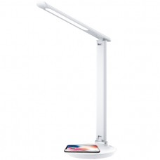 Φωτιστικό Γραφείου LED 7W 230V CCT Ντιμαριζόμενο Touch και Ασύρματη φόρτιση κινητού 0-710